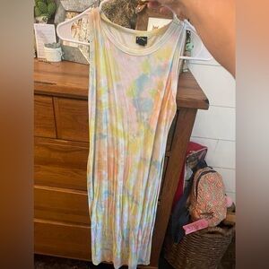 Girls Ribbed Maxi Dress